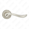 New Modern House Decoration Aluminum Door Handle on Round Rosette