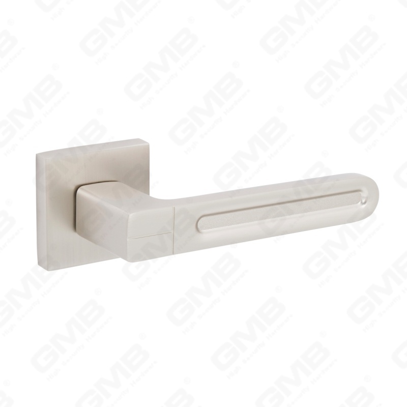 New Modern House Decoration Aluminum Door Handle on Round Rosette