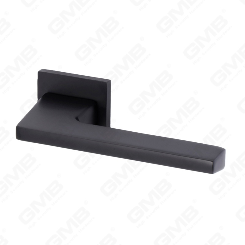 New Modern House Decoration Aluminum Door Handle on Round Rosette