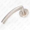 High Quality BS En1906 Grade 4 SUS304 Stainless Steel Entry Round Rose Interior Door Lever Handle (LHT008)