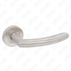 High Quality BS En1906 Grade 4 SUS304 Stainless Steel Entry Round Rose Interior Door Lever Handle (LHT033)