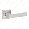 New Modern House Decoration Aluminum Door Handle on Round Rosette