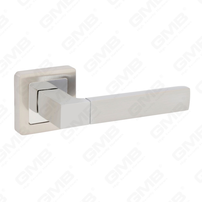 New Modern House Decoration Aluminum Door Handle on Round Rosette