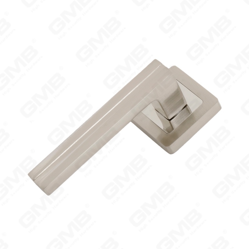 New Modern House Decoration Aluminum Door Handle on Round Rosette