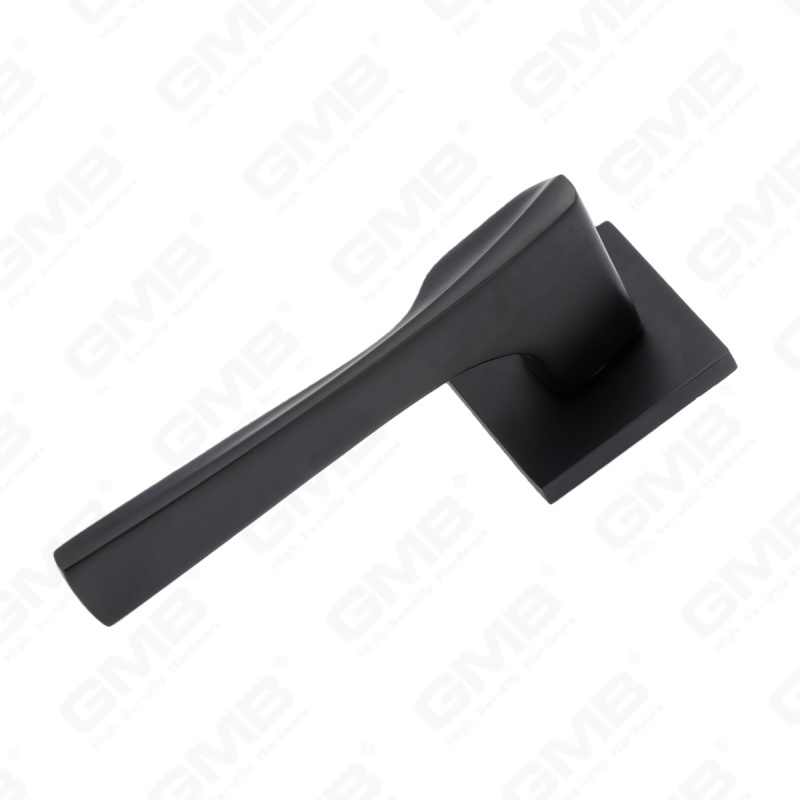 New Modern House Decoration Aluminum Door Handle on Round Rosette