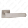 New Modern House Decoration Aluminum Door Handle on Round Rosette