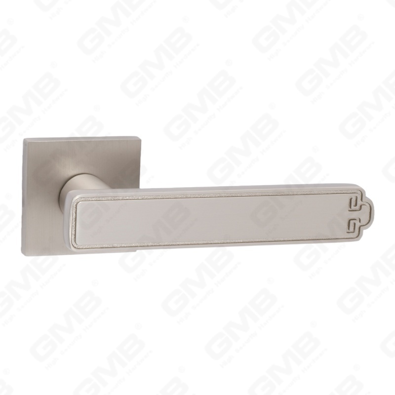 New Modern House Decoration Aluminum Door Handle on Round Rosette