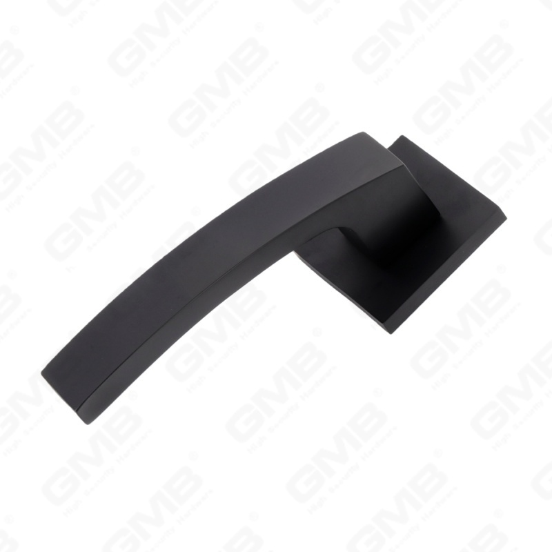 New Modern House Decoration Aluminum Door Handle on Round Rosette