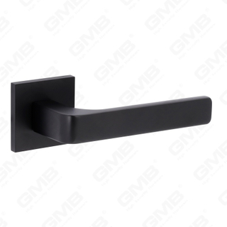 New Modern House Decoration Aluminum Door Handle on Round Rosette