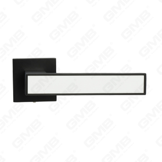 New Modern House Decoration Aluminum Door Handle on Round Rosette