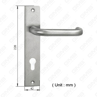 High Quality #304 Stainless Steel Door Handle Lever Handle (SH87-SY02-SS)
