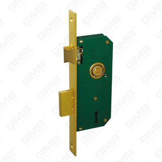 High Security Mortise Door lock Steel Zamak deadbolt Zamak Brass latch key hole Lock Body [6110A]
