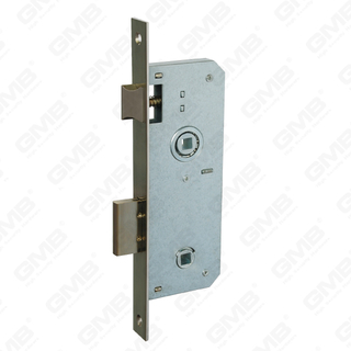 High Security Mortise Door lock Steel Zamak deadbolt Zamak Brass latch WC hole Lock Body [6110BB]
