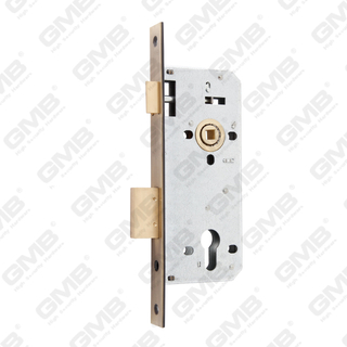 High Security Mortise Door Lock Steel deadbolt Brass or Zamak latch Lock Body (2800R)