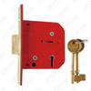 High Security lever Door Lock with bolt lever Lock key hole lever Lock Body (D5L3)