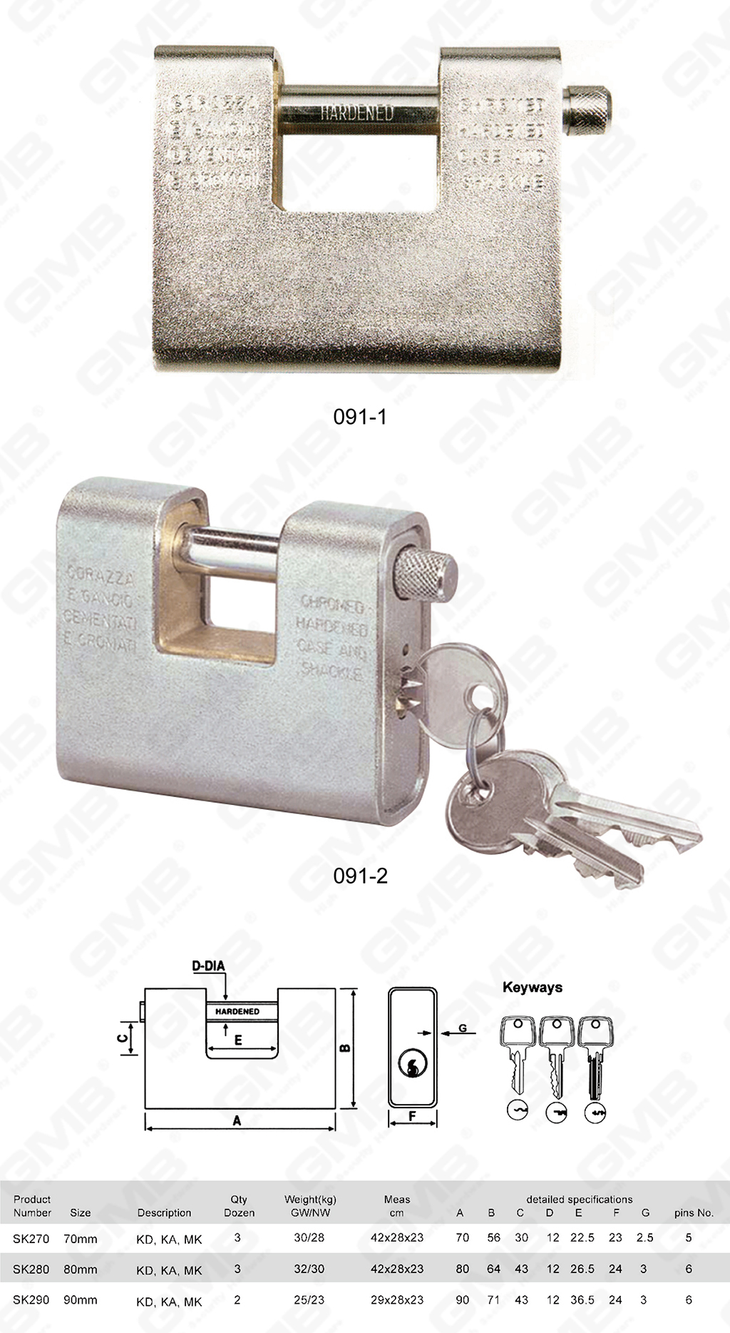 挂锁网站图3_【091】ARMOURED BRASS PADLOCK-06