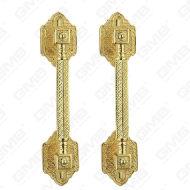 Luxury Outside Door Big Zinc Alloy Classic Pull Handle Customized (EF963-EL663-GPB)