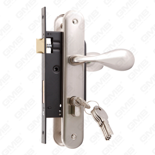 High Security Door Lock set with latch bolt cylinder hole Lock set Lock case lock handle (1549 Serise)
