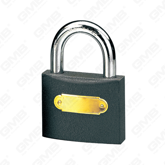 Solid Full Brass Cylinder GREY IRON PADLOCK (001)