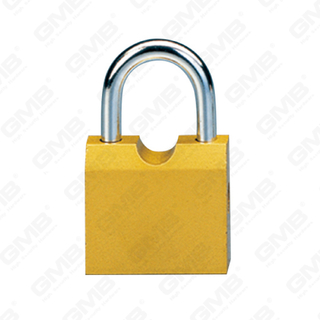  Iron And Brass Spray-paint Surface Body Brass Cylinder Lateral Opening BRONZE-COLOUR PAINTED IRON PADLOCK (008)