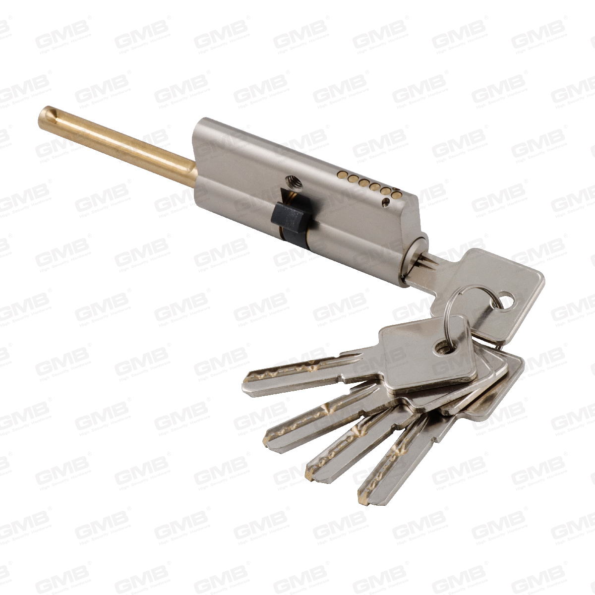 Security Brass Cylinder with Tail Bar (GMB-CY-04B)