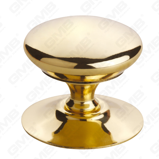 Brass Furniture Hardware Cabinet Drawer Door Pull Knob Handle(B-KB210-PB)
