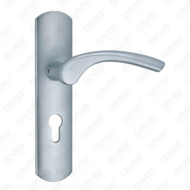 Oxygenate Aluminium Door Handle on Plate Plate Door Handle (G461-G76)