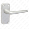 Oxygenate Aluminium Door Handle on Plate Plate Door Handle (39914)