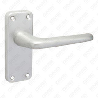 Oxygenate Aluminium Door Handle on Plate Plate Door Handle (39914)