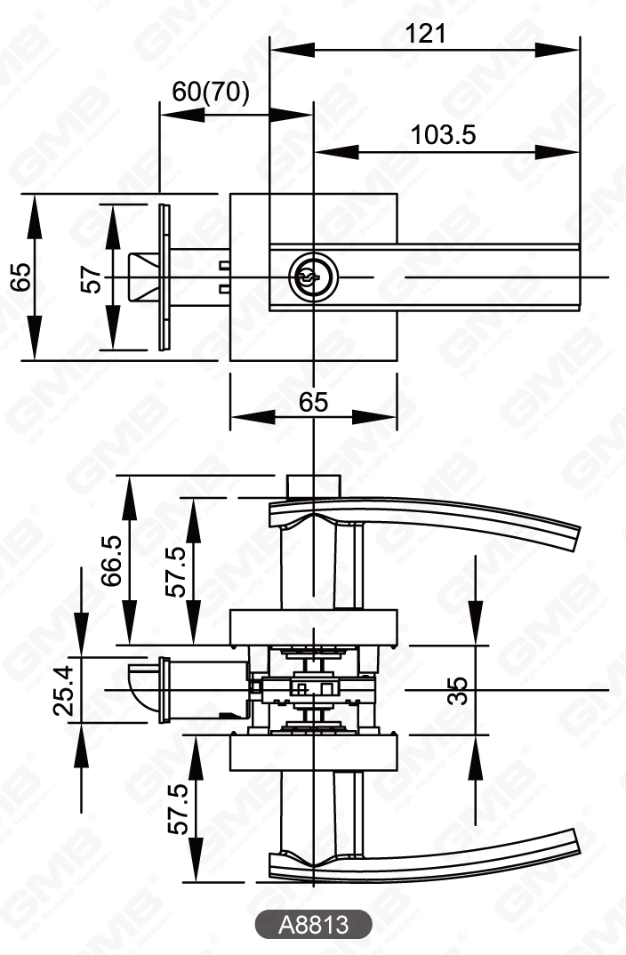 02 Heavy-Duty Tubular Lever Lock Series-20