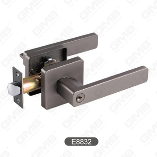 Heavy Duty Tubular Lever Lock Entry Zinc Alloy Handle Door Lock 【E8832】