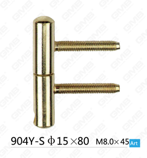 Interchangeability Furniture T Type Hinge with two pins [904Y-S φ15×80]