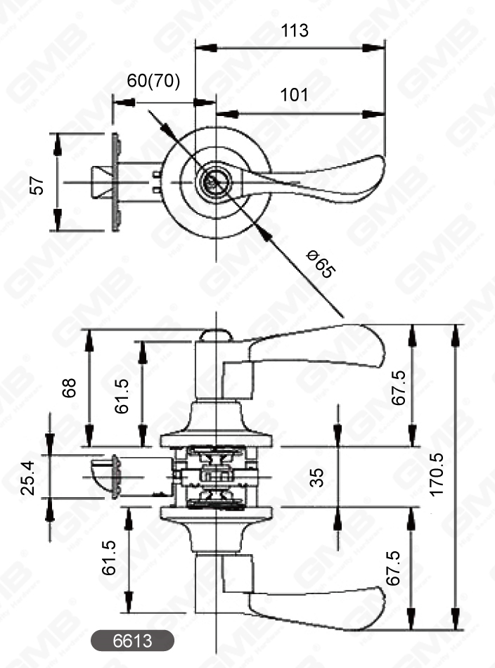03 Tubular Lever Lock Series-18