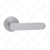 New Modern House Decoration Aluminum Door Handle on Round Rosette