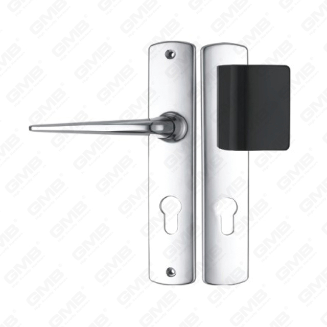 Oxygenate Aluminium Door Handle on Plate Plate Door Handle (G516-84)