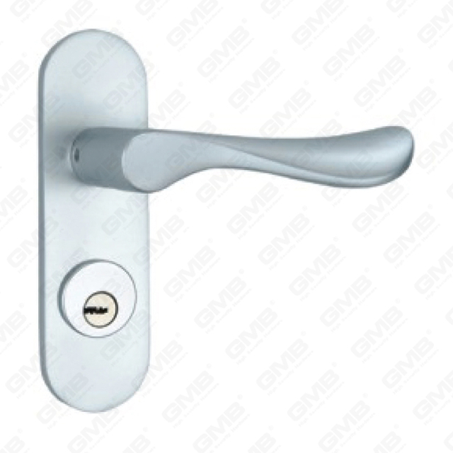 Oxygenate Aluminium Door Handle on Plate Plate Door Handle (G8302-G80)