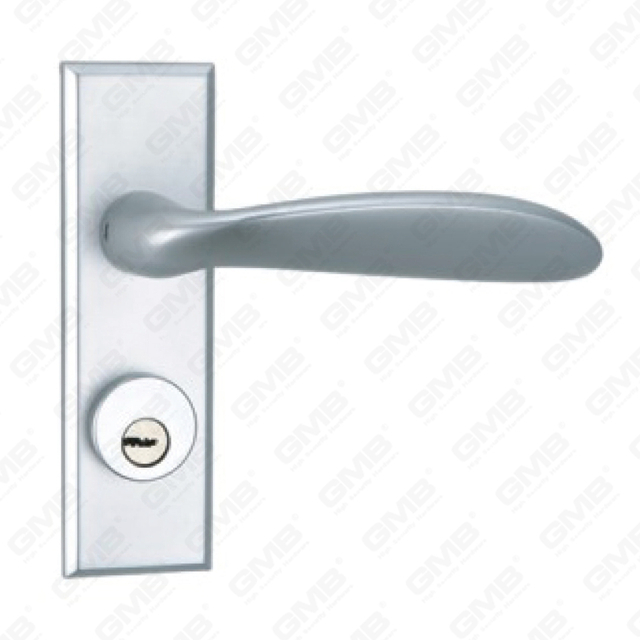 Oxygenate Aluminium Door Handle on Plate Plate Door Handle (G8305-G56)