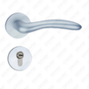 Oxygenate Aluminium Door Handle on Plate Plate Door Handle (GF8411-A26)