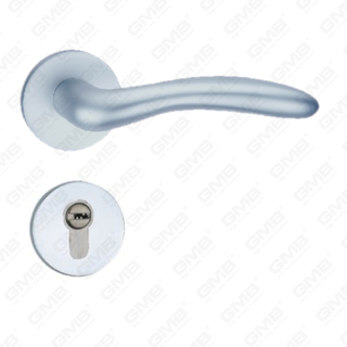 Oxygenate Aluminium Door Handle on Plate Plate Door Handle (GF8411-A26)