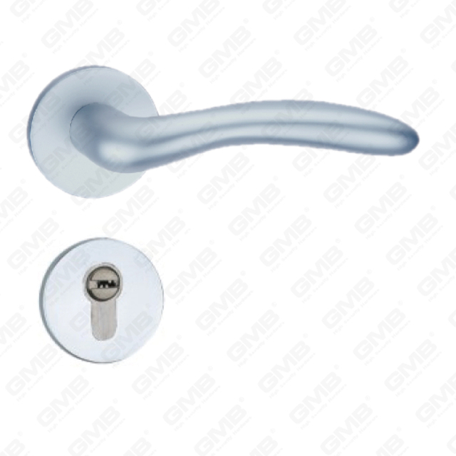Oxygenate Aluminium Door Handle on Plate Plate Door Handle (GF8411-A26)
