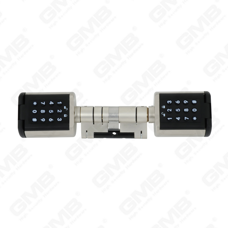 High Security Multi-Unlocking Ways IP66 Keyless Fingerprint Password Rfidwifi Digital Adjustable Modular Profile Tuya/Tt APP Smart Electronic Door Lock Cylinder