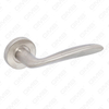 High Quality BS En1906 Grade 4 SUS304 Stainless Steel Entry Round Rose Interior Door Lever Handle (LHT030)