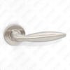 High Quality BS En1906 Grade 4 SUS304 Stainless Steel Entry Round Rose Interior Door Lever Handle (LHT031)