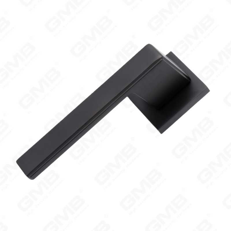 New Modern House Decoration Aluminum Door Handle on Round Rosette