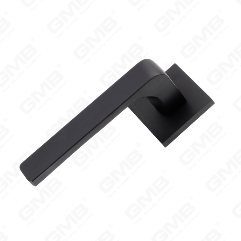 New Modern House Decoration Aluminum Door Handle on Round Rosette