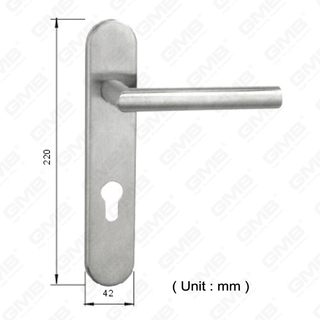 High Quality #304 Stainless Steel Door Handle Lever Handle (SH88-SY03-SS)
