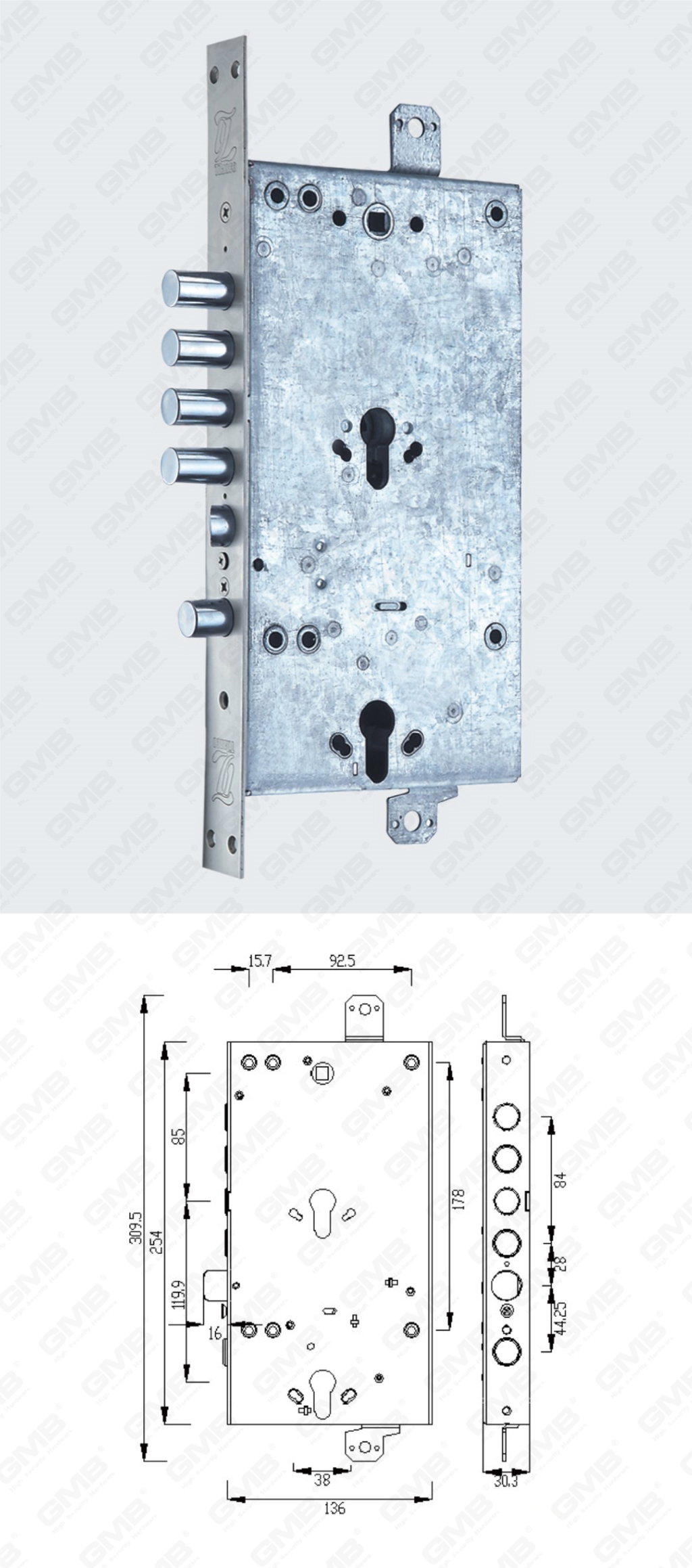 01 High Security Mortise Lock_016-08
