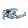 ANSI UL Standard Zinc Alloy Aluminum Push-Button Tubular Commercial Cylindrical Handle Lever Lock (8009)