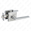 ANSI UL Standard Zinc Alloy/Aluminum Interior Door Lockset Tubular Commercial Cylindrical Security Handle Lever Lock (9182)