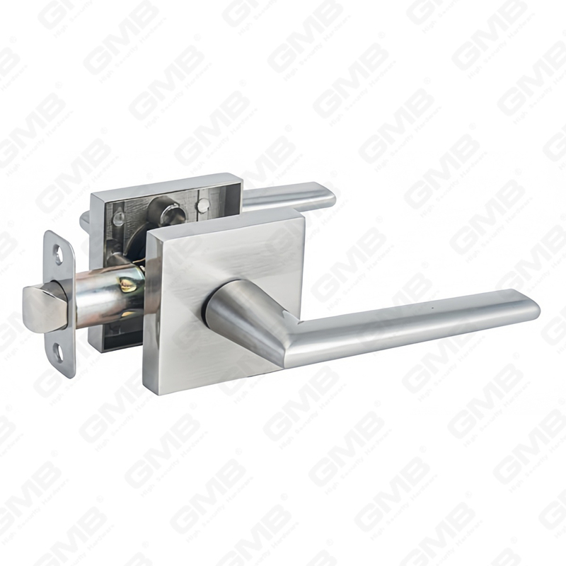 ANSI UL Standard Zinc Alloy/Aluminum Interior Door Lockset Tubular Commercial Cylindrical Security Handle Lever Lock (9182)